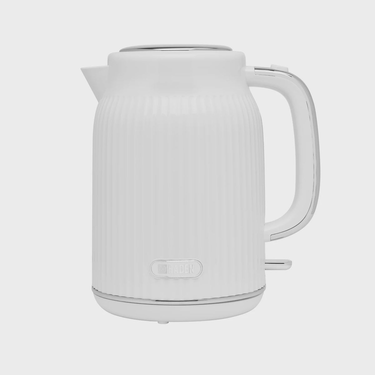 Haden York white kettle, additional view