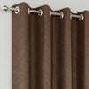 Vogue Chocolate eyelet header