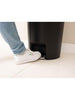 Addis Mode 50L Semi-D Pedal Bin Black