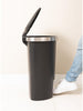 Addis Mode 50L Semi-D Pedal Bin Black