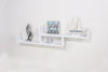 Tweed Floating 2 Tier Shelf White
