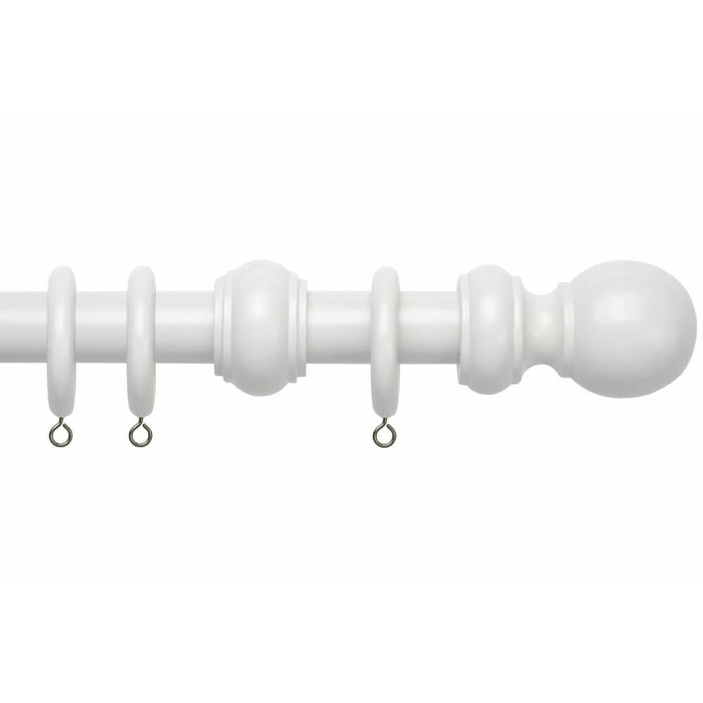 28mm Wooden Curtain Pole
