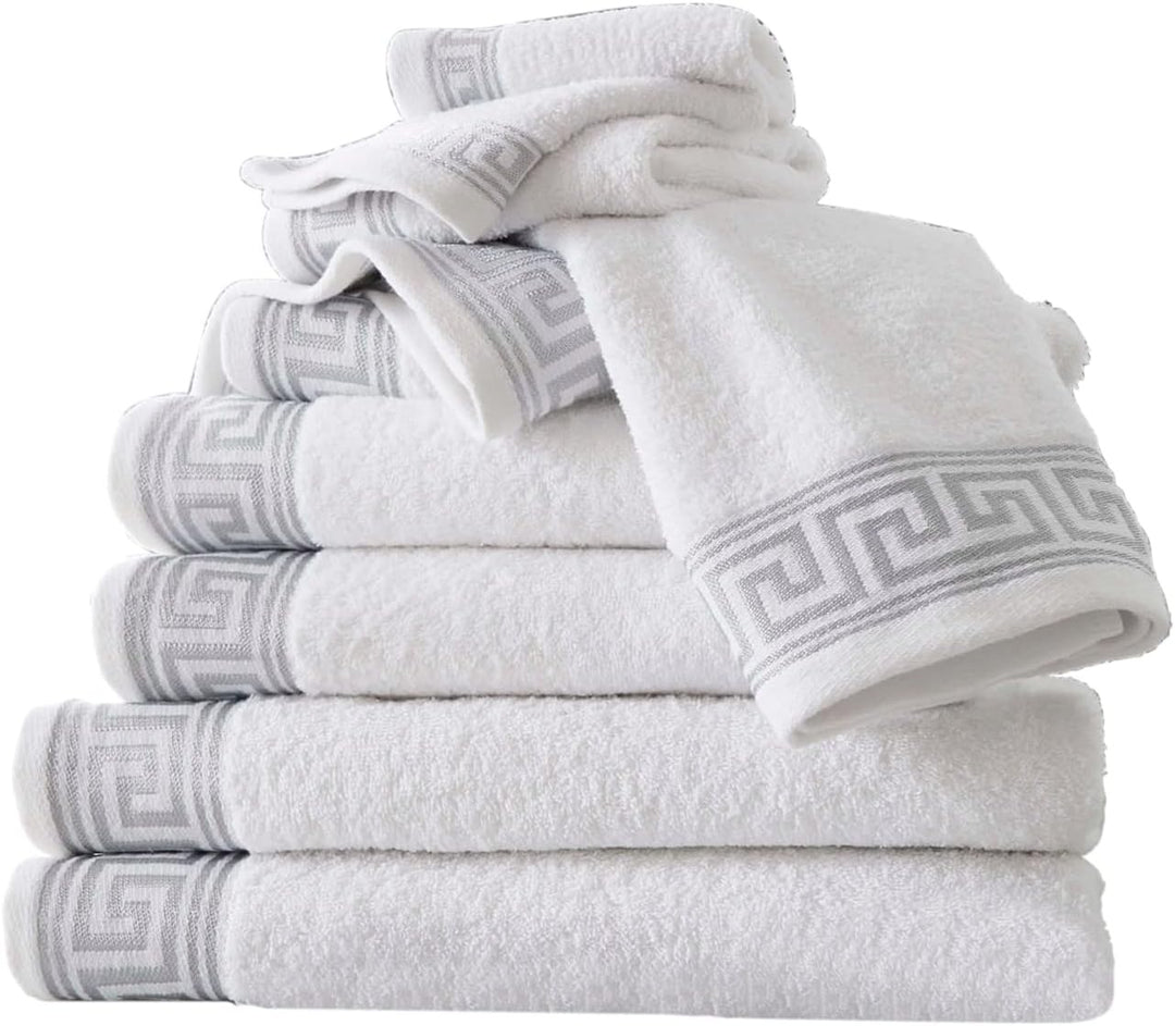 Gaveno Cavaila Towel Bale Set 500 GSM 8 Piece Towel Set White