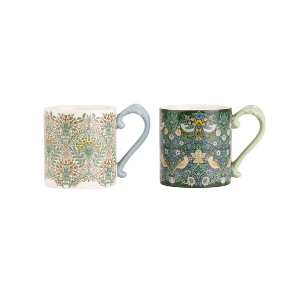 William Morris At Home Kitchen Garden Set of 2 Mugs