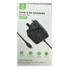 Woox 65W GaN USB-C PD Charger with 3m Cable - UK Plug - Black (MX0180)