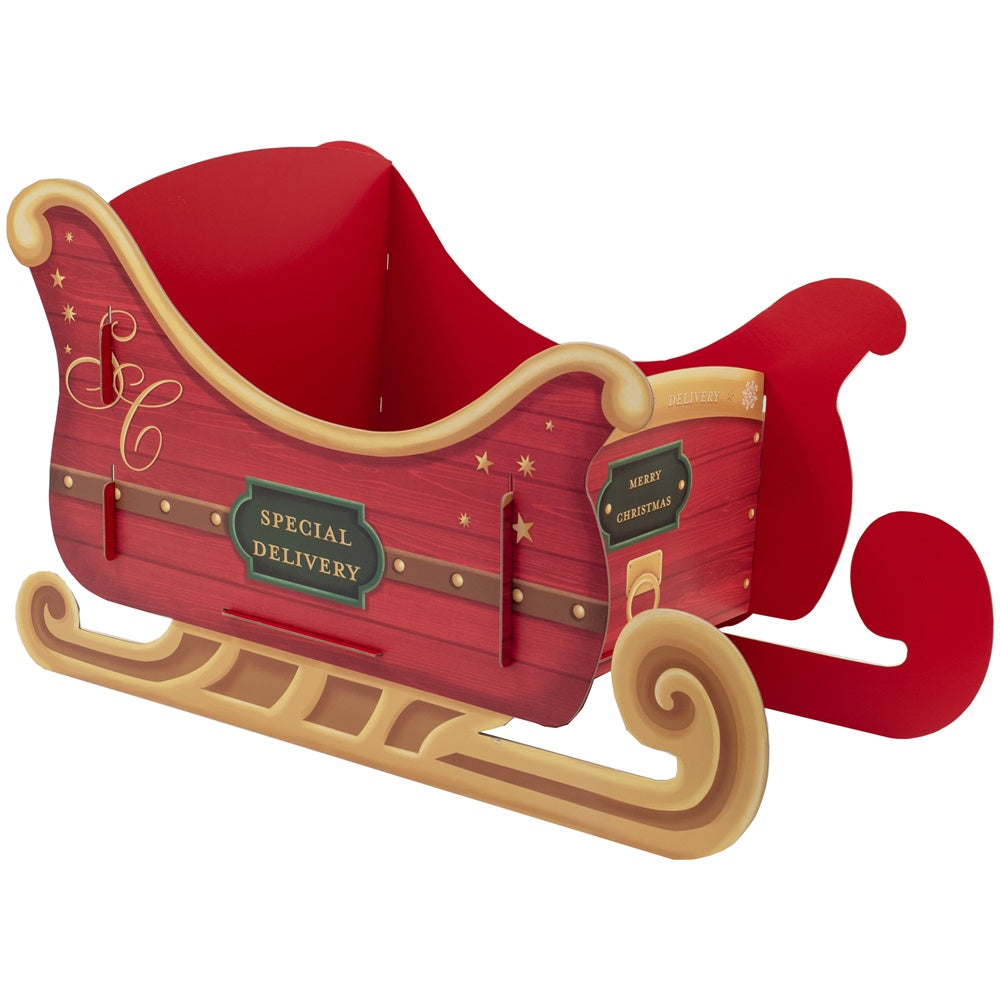 Cardboard Santa&