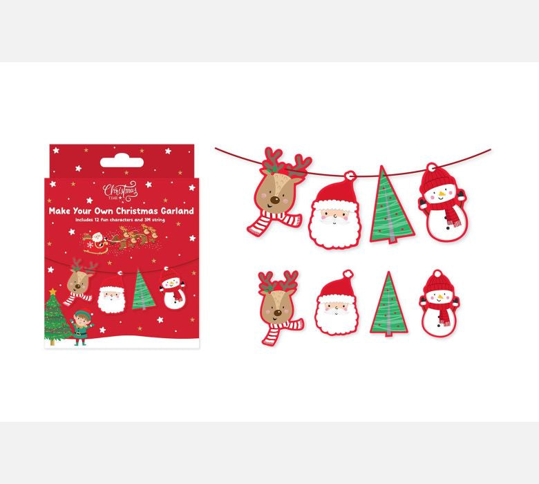 RSW Christmas Myo 12pce Christmas Hanging Garland