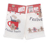 Xmas Festive Treats 3 Pack Tea Towels
