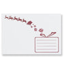 Gift Card Envelopes C6 18ENVX - Flying Santa on Sleigh White 120gsm