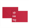 Gift Card Envelopes C6 01ENVX - Ho Ho Ho Red 120gsm