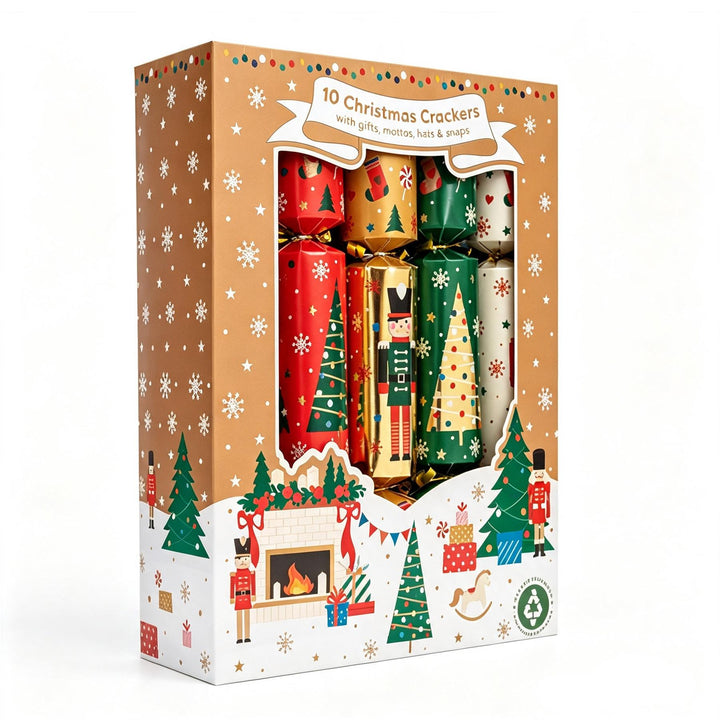 RSW Christmas 10 x 12in Family Crackers Nutcracker
