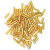 Beads: Bugle: Gold: 8g