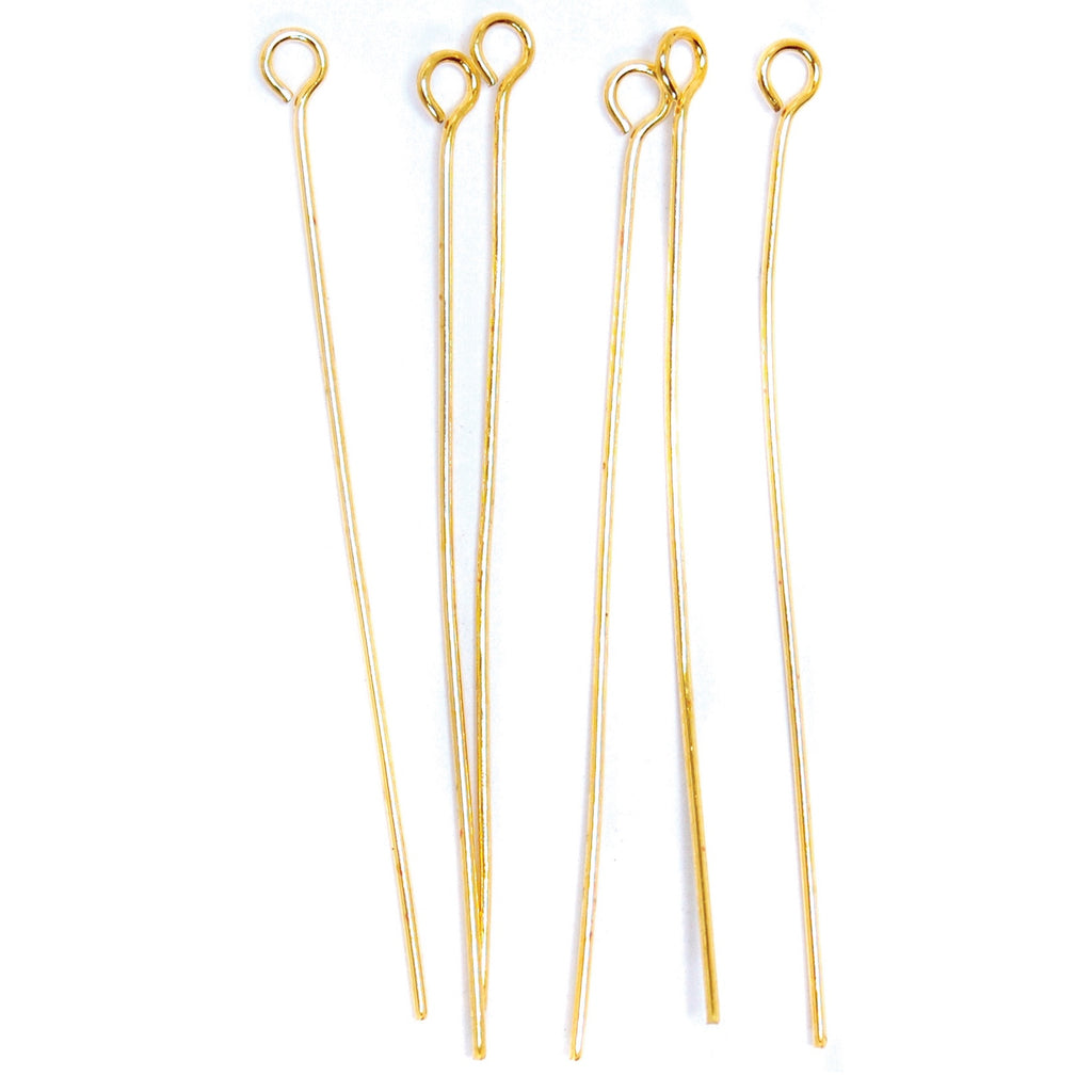 Eye Pins: Gilt: 50mm: 16