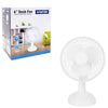 Status Desk Fan White  6in