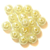 Beads: Pearl: 8mm: Cream: 20