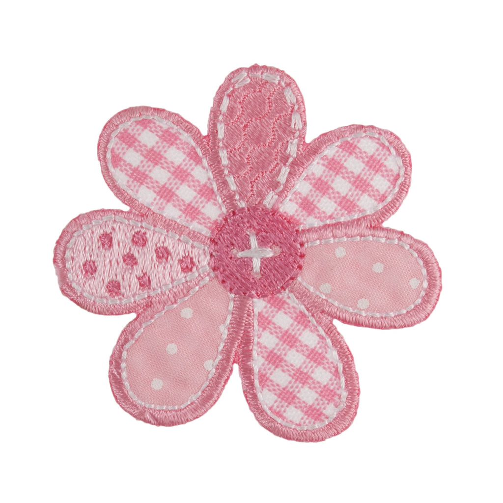Motif C: Patchwork Flower: Pink