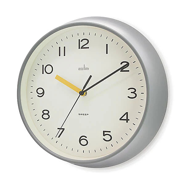 Acctim Rhea Wall Clock 29cm Pigeon Grey 22857*