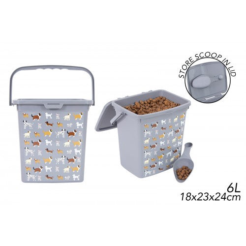 Smart Choice 6L Pet Treat & Food Storage Container
