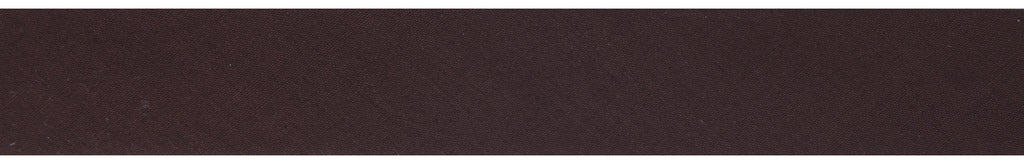 Trim: Bias Binding: Polycotton: 25mm: Chocolate Sold by the Metre