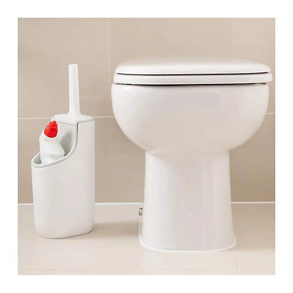 Addis Premium Toilet Brush With Cleaner Compartment - White
