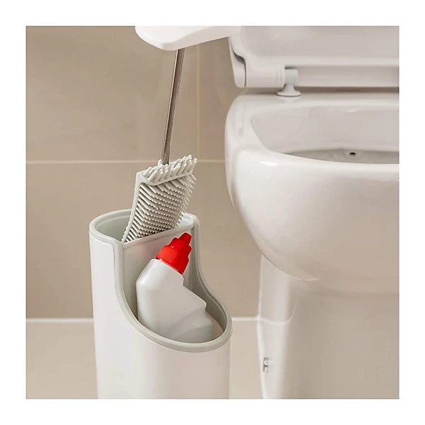 Addis Premium Toilet Brush With Cleaner Compartment - White