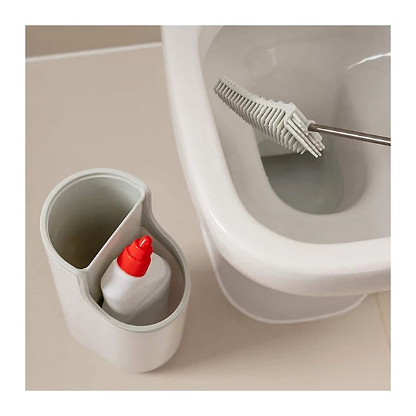 Addis Premium Toilet Brush With Cleaner Compartment - White