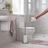 Beldray Swivel Top Toilet Roll Holder Stainless Steel