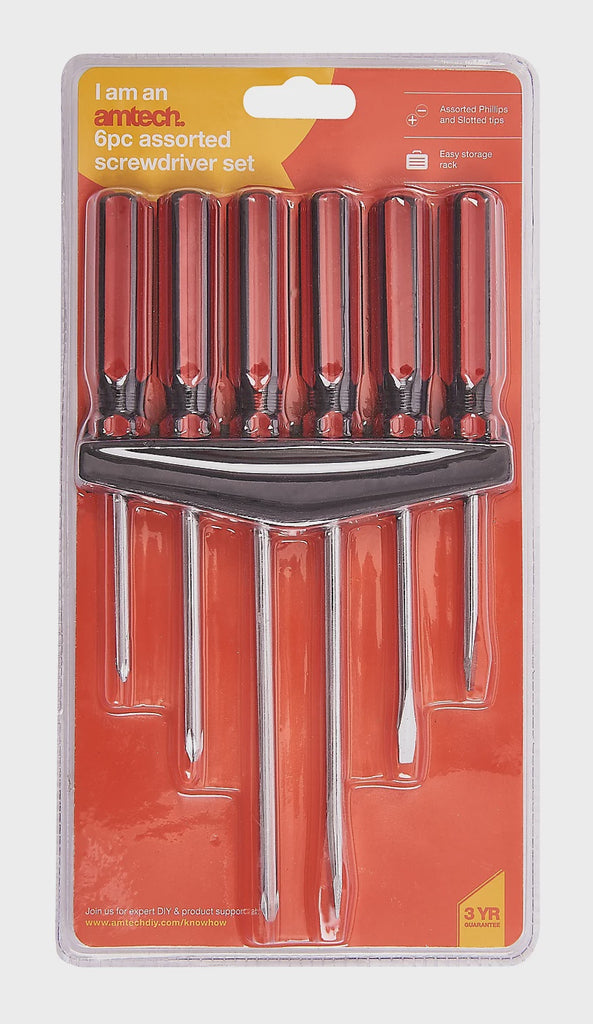 Amtech Screwdriver Set - 6 Pieces