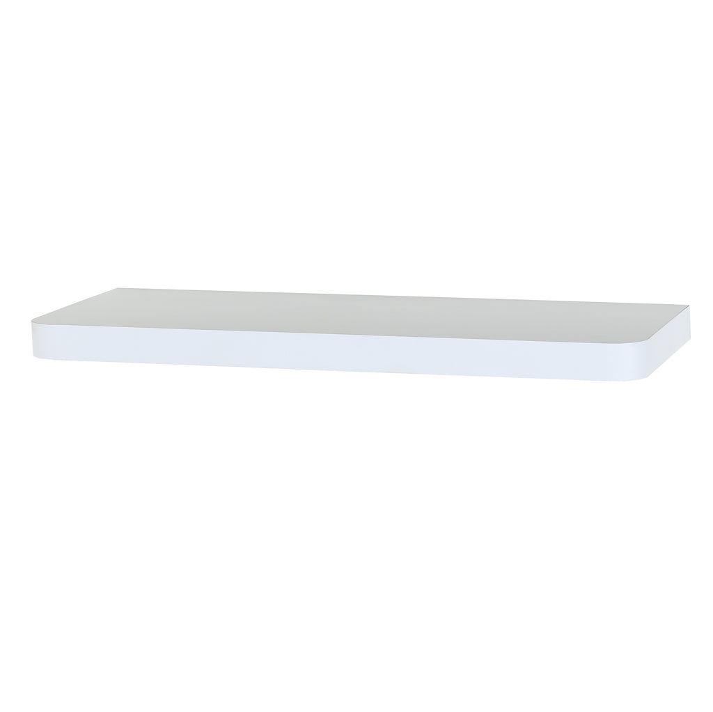 Arran - Floating Shelf Kit - Matt White 800mm (DHD) Image 1