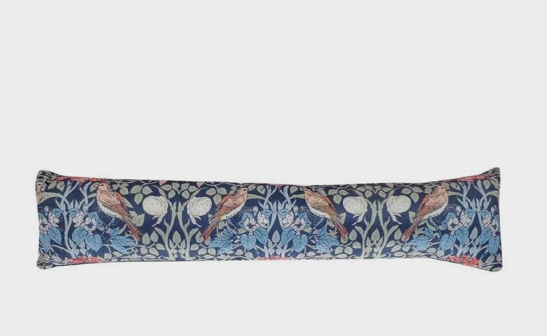 Fabric Printed Draught Excluder  Art Deco Birds