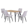 ASP Table+chairset, 1xastb3-lok + 2xasch15-nf (pair) (Self Assembly) (DHD) Image 1