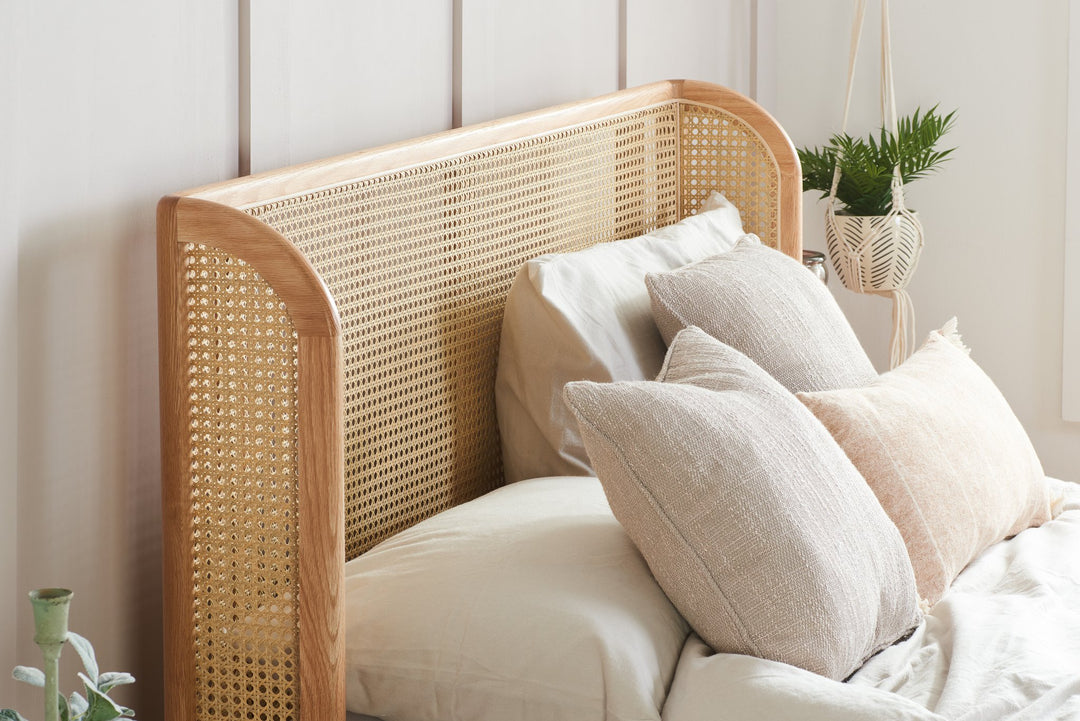 Birlea Astrid Rattan Bed (Self Assembly) (DHD)