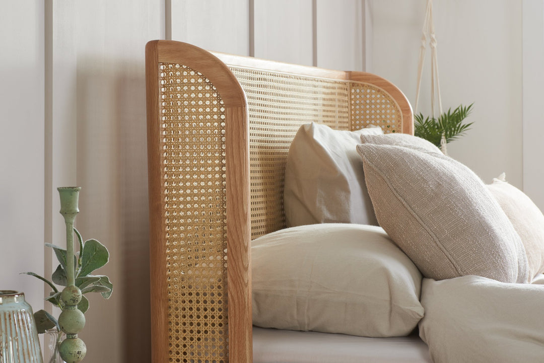 Birlea Astrid Rattan Bed (Self Assembly) (DHD)