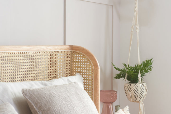 Birlea Astrid Rattan Bed (Self Assembly) (DHD)