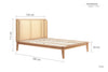 Birlea Astrid Rattan Bed (Self Assembly) (DHD)