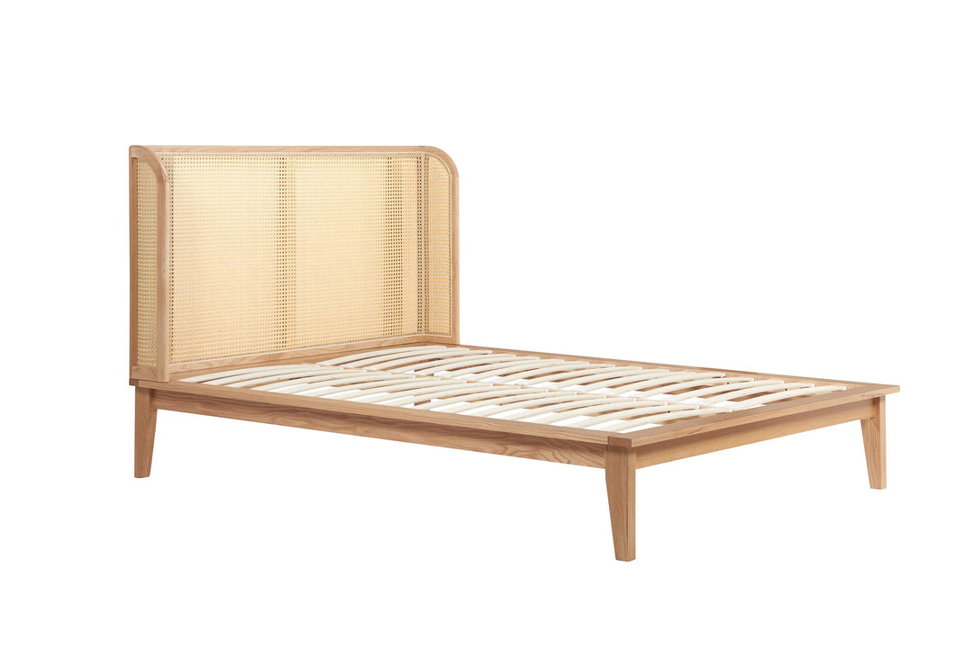 Birlea Astrid Rattan Bed (Self Assembly) (DHD)