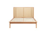 Birlea Astrid Rattan Bed (Self Assembly) (DHD)