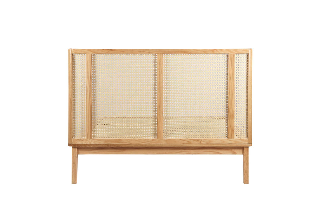 Birlea Astrid Rattan Bed (Self Assembly) (DHD)