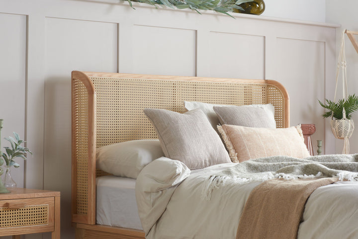 Birlea Astrid Rattan Bed (Self Assembly) (DHD)