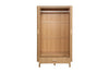 Birlea Axel 2 Door 1 Drawer Fluted Wardrobe (Self Assembly) (DHD)