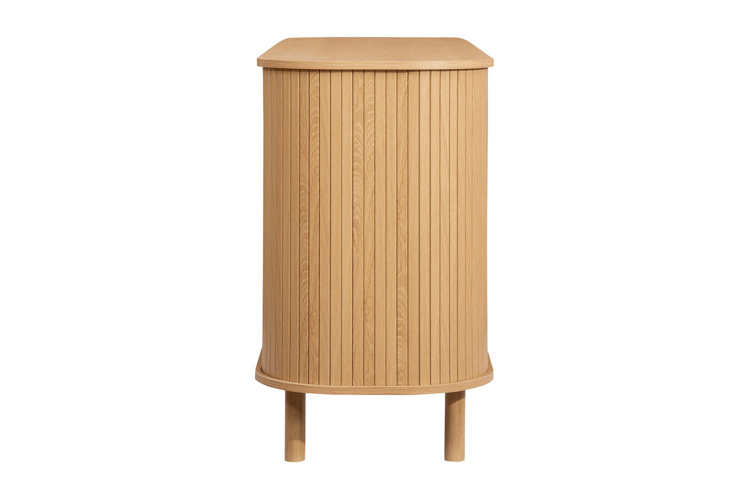 Birlea Axel 2 Door Fluted Sideboard (Self Assembly) (DHD)