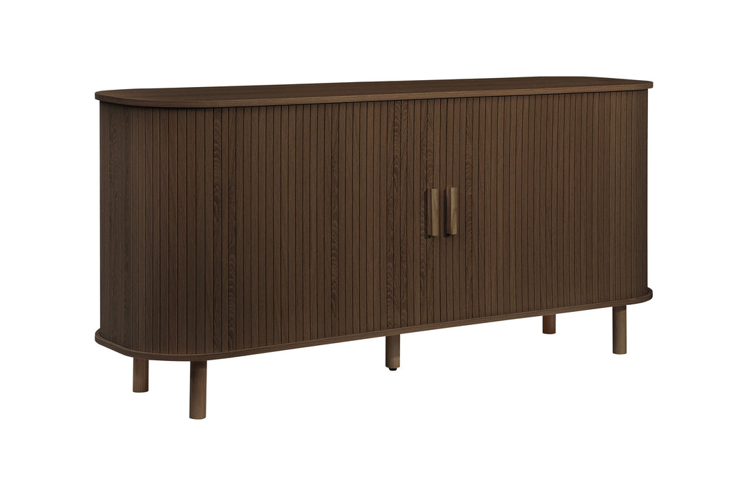 Birlea Axel 2 Door Fluted Sideboard (Self Assembly) (DHD)