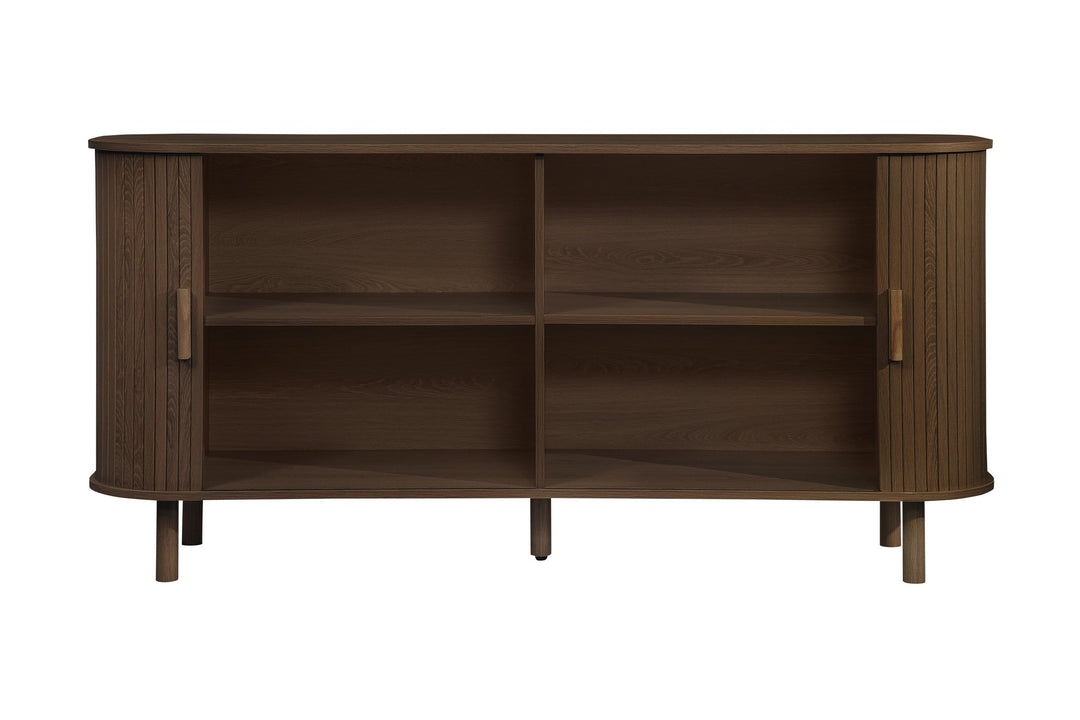 Birlea Axel 2 Door Fluted Sideboard (Self Assembly) (DHD)