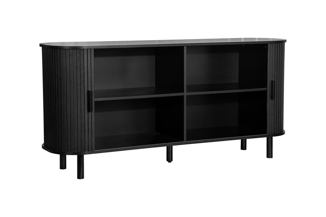 Birlea Axel 2 Door Fluted Sideboard (Self Assembly) (DHD)