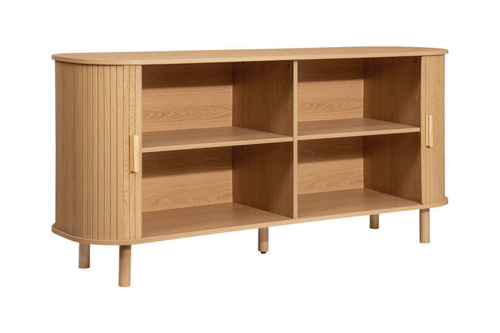 Birlea Axel 2 Door Fluted Sideboard (Self Assembly) (DHD)