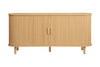 Birlea Axel 2 Door Fluted Sideboard (Self Assembly) (DHD)