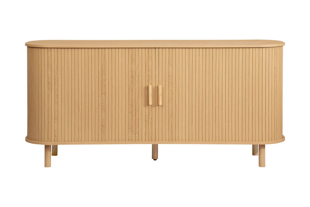 Birlea Axel 2 Door Fluted Sideboard (Self Assembly) (DHD)