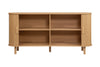 Birlea Axel 2 Door Fluted Sideboard (Self Assembly) (DHD)