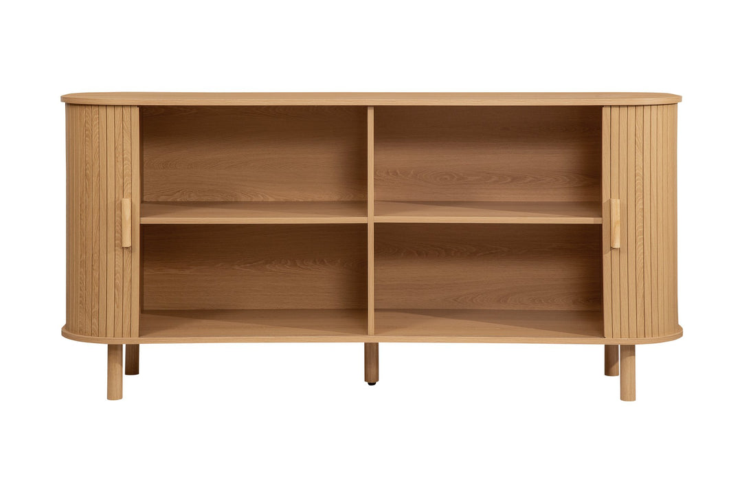 Birlea Axel 2 Door Fluted Sideboard (Self Assembly) (DHD)