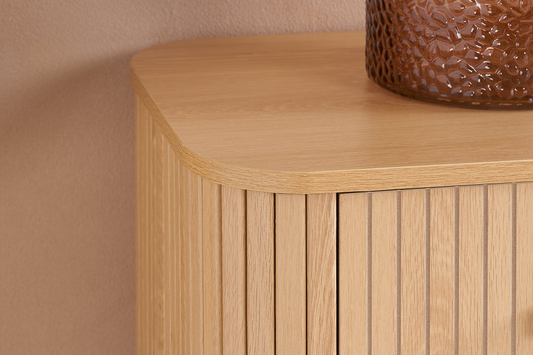 Birlea Axel 5 Drawer Fluted Chest (Self Assembly) (DHD)